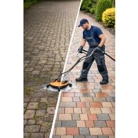 Czyszczenie kostki brukowej